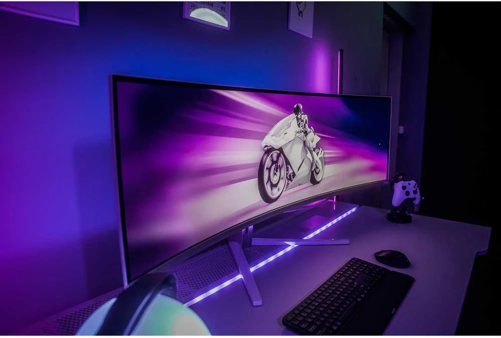 Philips | Gaming Monitorius | 49M2C8900/00 | 48.9 " | 32:9 | 240 Hz | 0.03 ms | 5120 x 1440 pikselių | 450 cd/m² | HDMI jungtys quantity 2