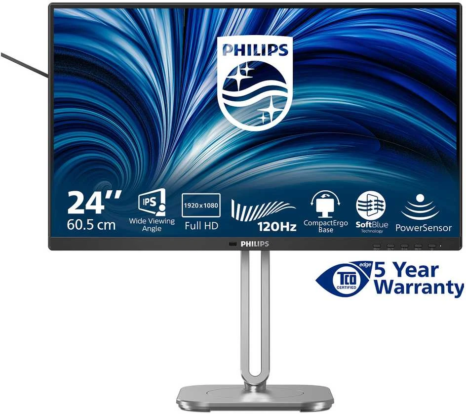 Monitorius „Philips 24B2N4200“ – 120 Hz | „Full HD“ | IPS | 24 colių