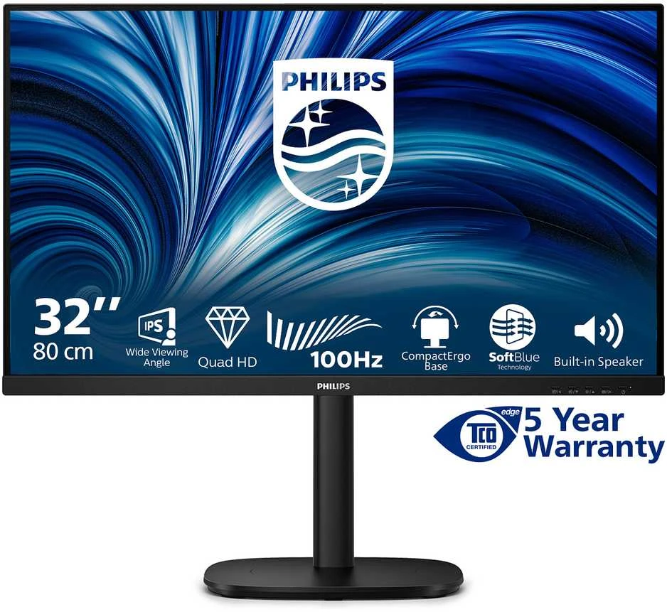 Monitorius Philips 32B2N3500/00 - 100Hz | QHD | IPS | 31.5"