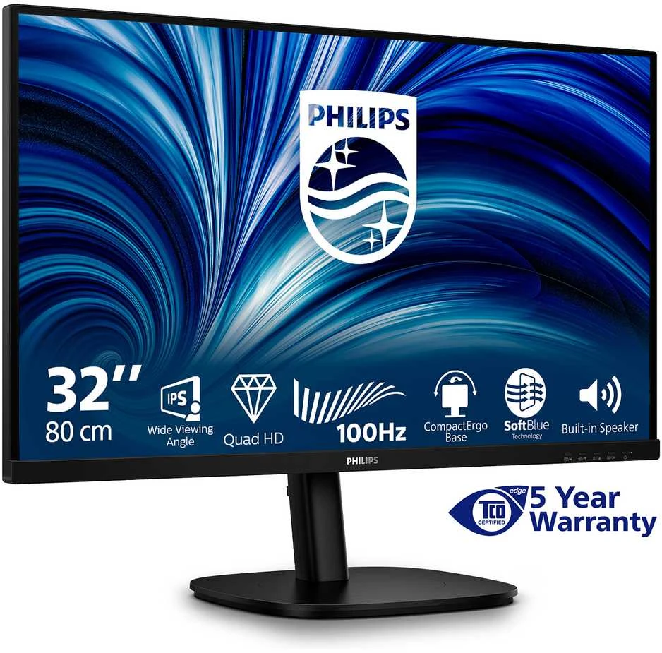 Monitorius Philips 32B2N3500/00 - 100Hz | QHD | IPS | 31.5"