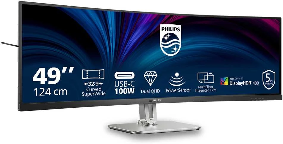 Monitorius Philips 49B2U5900C/00 - 75Hz | DQHD | VA | 48.8"