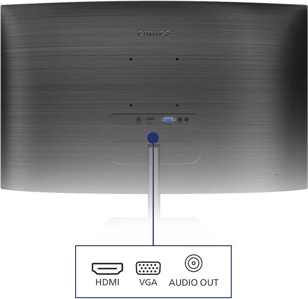Philips E Line 241E1SCA/00 kompiuterio monitorius 59,9 cm (23,6") 1920 x 1080 pikseliai „Full HD“ LCD Juoda