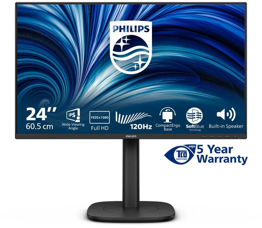 Monitorius „Philips 24B2N3200J“ – 120 Hz | „Full HD“ | IPS | 23,8 colio