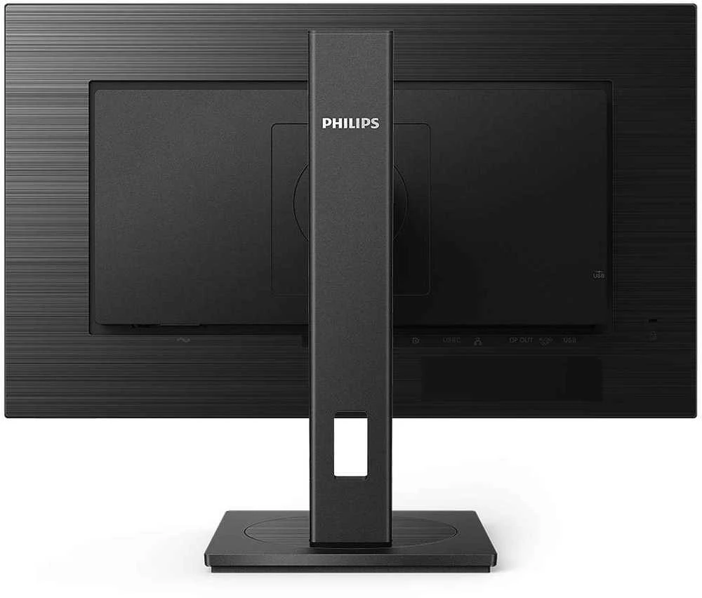Monitorius Philips USB-C HUB 243S1/00 23.8", Juodos spalvos