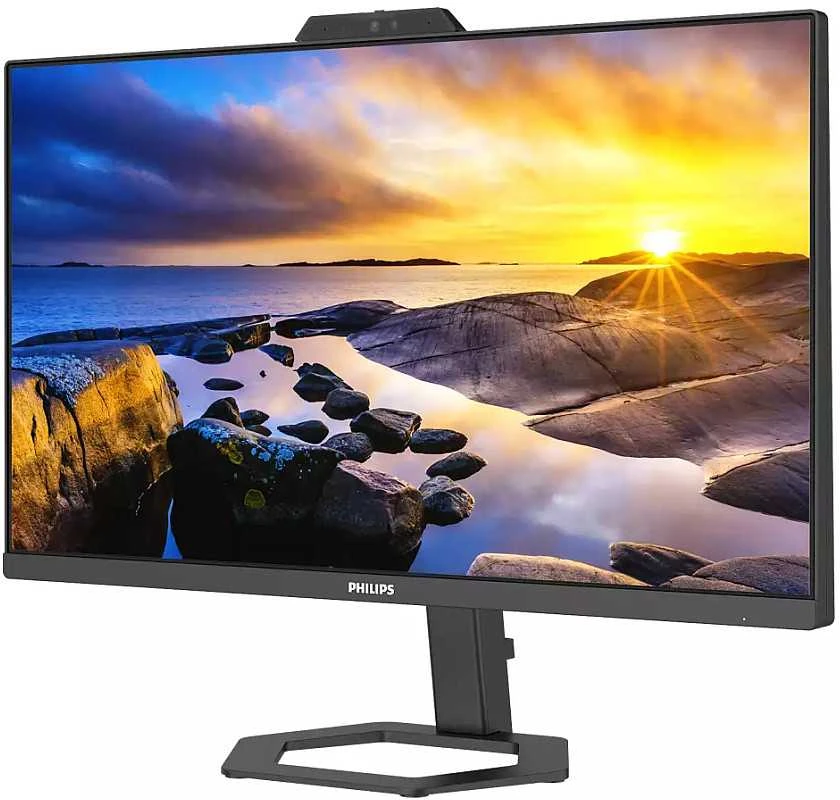 Philips Monitorius su Windows Hello Webcam 24E1N5300HE 23,8 ", IPS, FHD, 1920 x 1080, 16:9, 4 ms, 300 cd/m², Juodas, 75 Hz, HDMI jungtys 1 kiekis