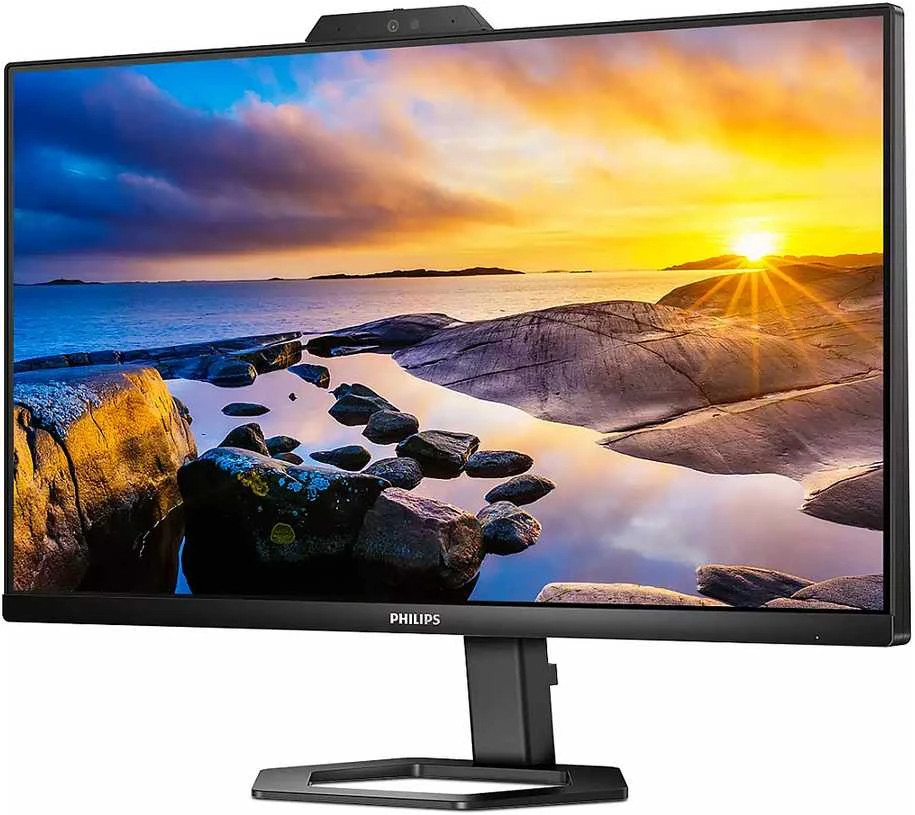 Philips Monitorius su Windows Hello Webcam 24E1N5300HE 23,8 ", IPS, FHD, 1920 x 1080, 16:9, 4 ms, 300 cd/m², Juodas, 75 Hz, HDMI jungtys 1 kiekis