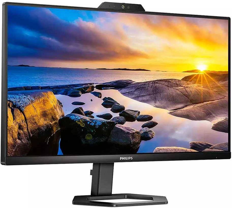 Philips Monitorius su Windows Hello Webcam 24E1N5300HE 23,8 ", IPS, FHD, 1920 x 1080, 16:9, 4 ms, 300 cd/m², Juodas, 75 Hz, HDMI jungtys 1 kiekis