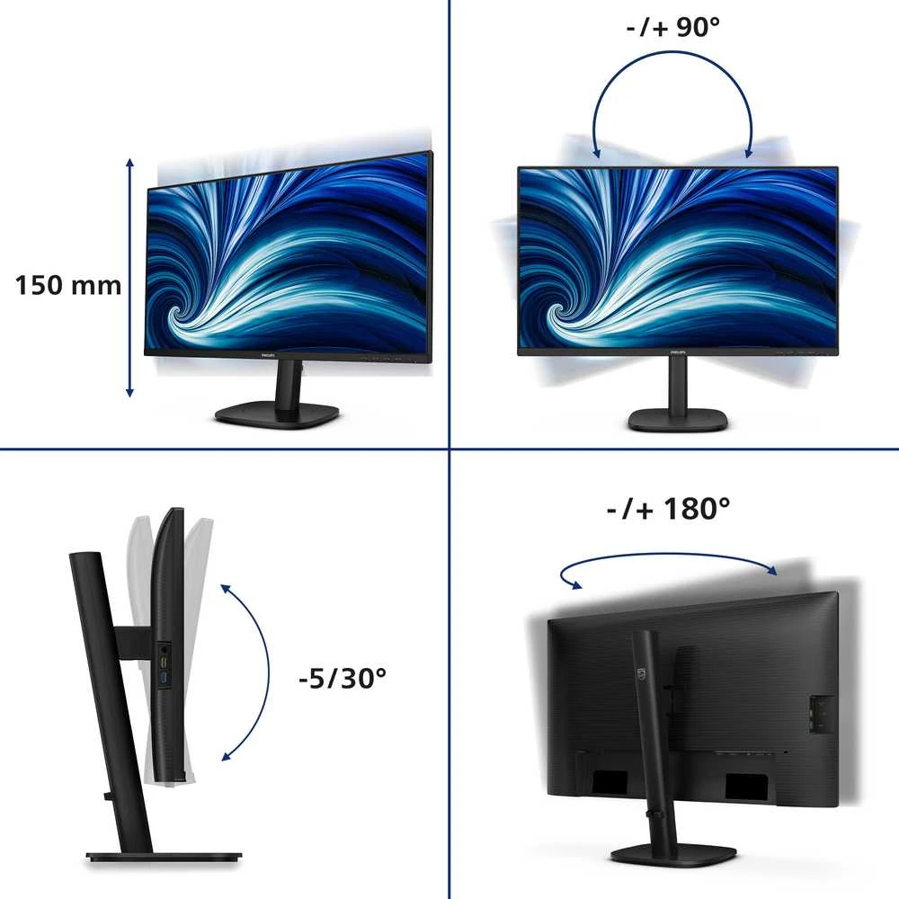 Monitorius Philips Business Monitor 27B2N3500J/00 | 120Hz | QHD | IPS | 27"