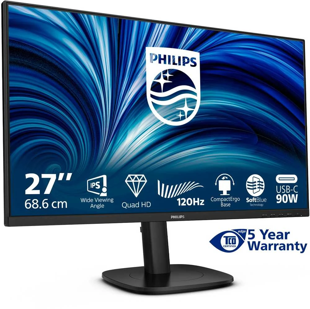 Monitorius Philips 27B2U3601 - 120Hz | QHD | IPS | 27"