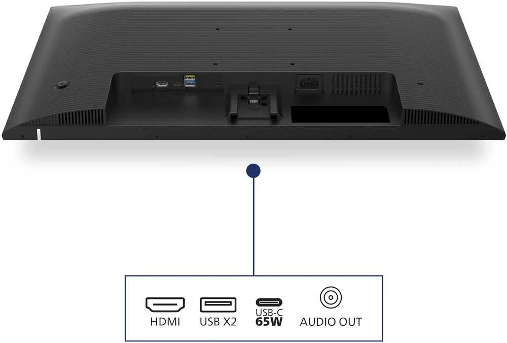 Monitorius Mmd monitoriai Ekranai PHILIPS 27E1N1300A/00 27 colių IPS 1920x1080 16:9 HDMI USB Juodas