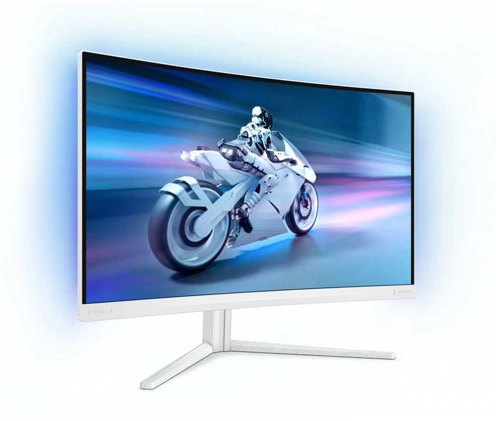 Lenktas monitorius Philips 27M2C5501/00 | 27" | 2560x1440 | 180Hz | 1 ms | Baltas
