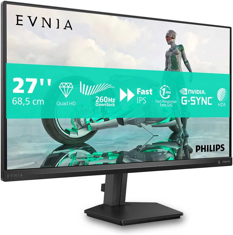 Monitorius „Philips 27M2N3500PF/00“ – 260 Hz OC | QHD | Greitas IPS | 27 colių