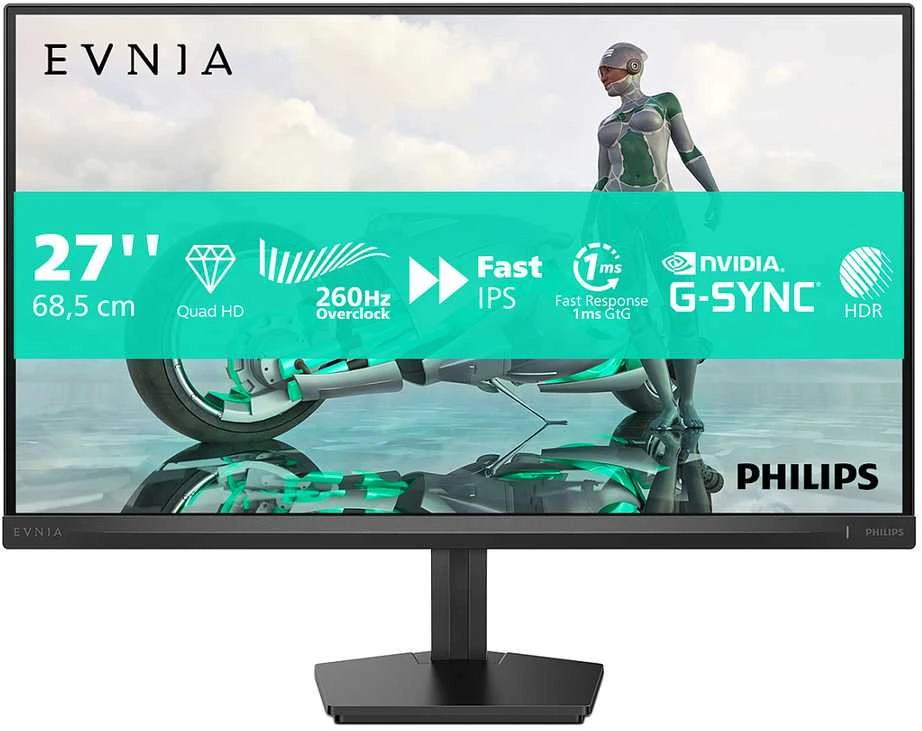Monitorius „Philips 27M2N3500PF/00“ – 260 Hz OC | QHD | Greitas IPS | 27 colių