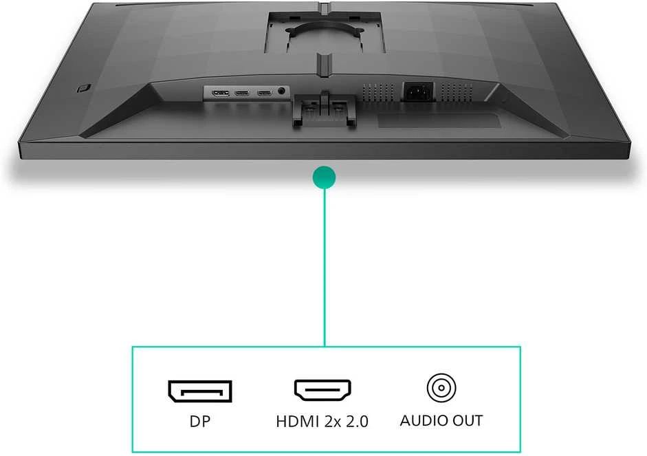 Monitorius „Philips 27M2N3500PF/00“ – 260 Hz OC | QHD | Greitas IPS | 27 colių