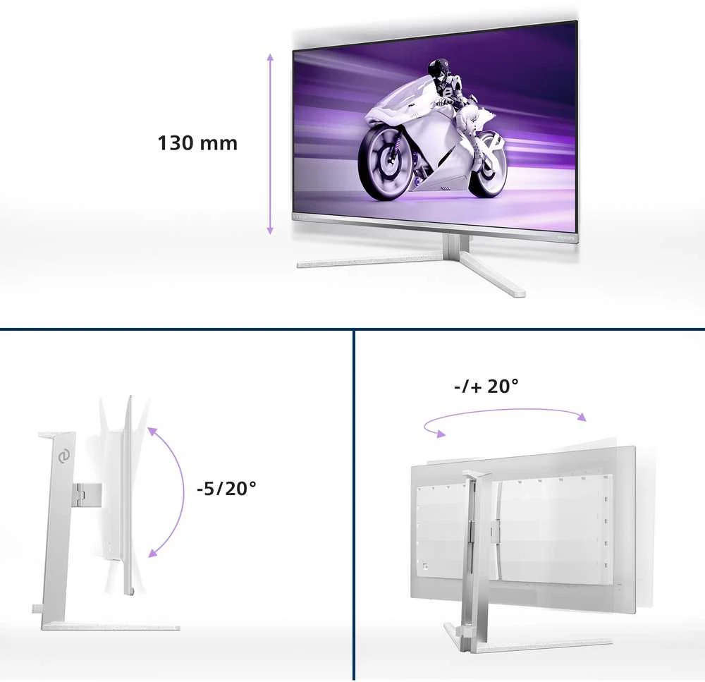 Monitorius Philips Evnia Gaming Monitor 27M2N8500/00 | 26.5" QD OLED | 360 Hz | 0,03 ms