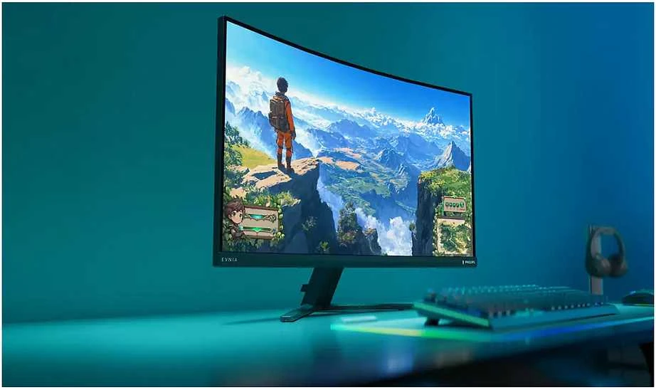 Monitorius „Mmd Monitors“ ekranai „PHILIPS 32M2C3500L/00“, 31,5 colio VA QHD 180 Hz, 300 cd/m2, 1 ms, 2xHDMI2.0, DP