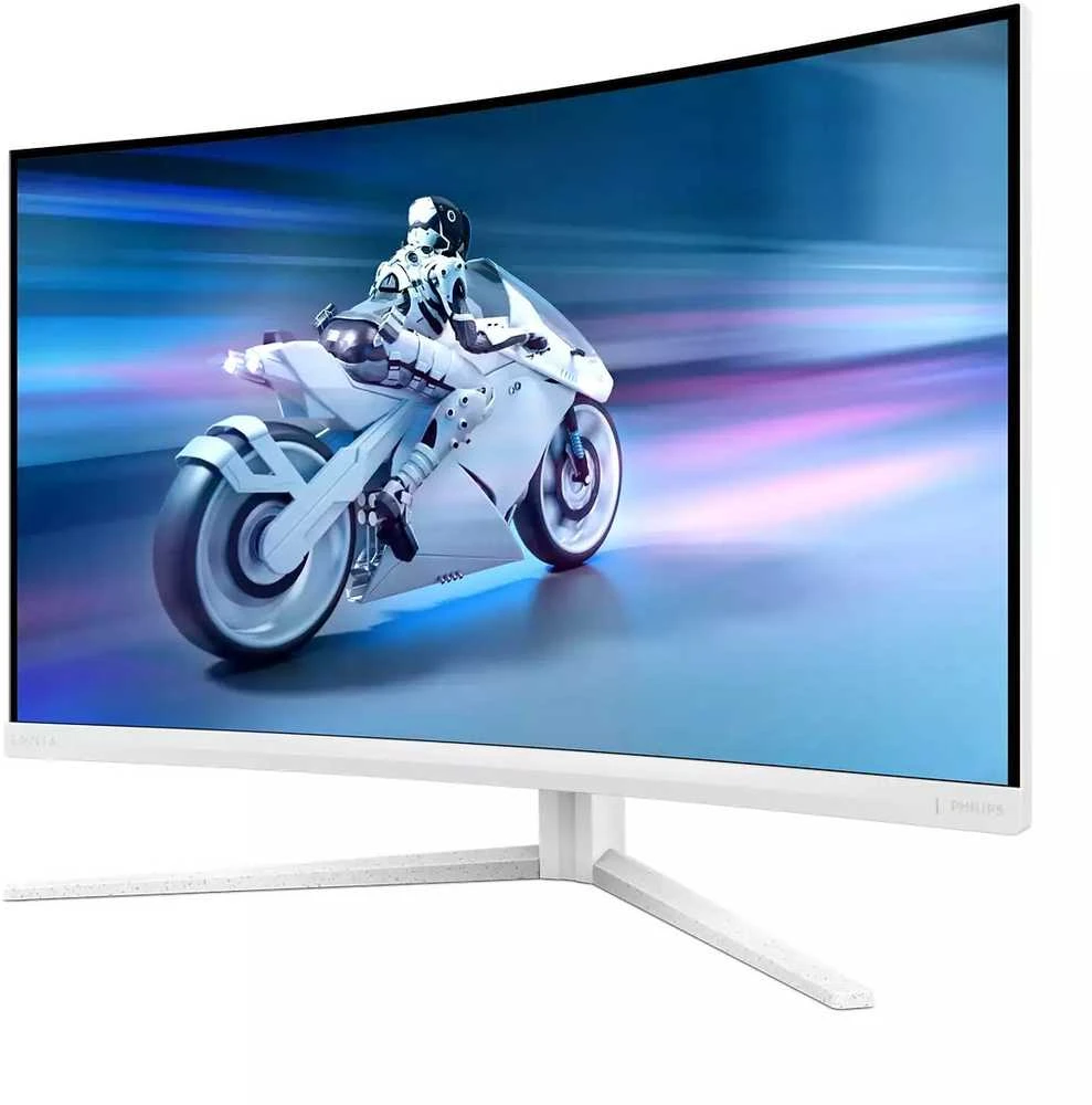 Monitorius „Mmd Monitors“ ekranai „PHILIPS“ 31,5 colio 2560x1440 VA lenktas 1500R 130 mm „EVNIA 5000 Ambiglow“ lenktas QHD 2K 180Hz greitas VA 1 ms GtG HDR10