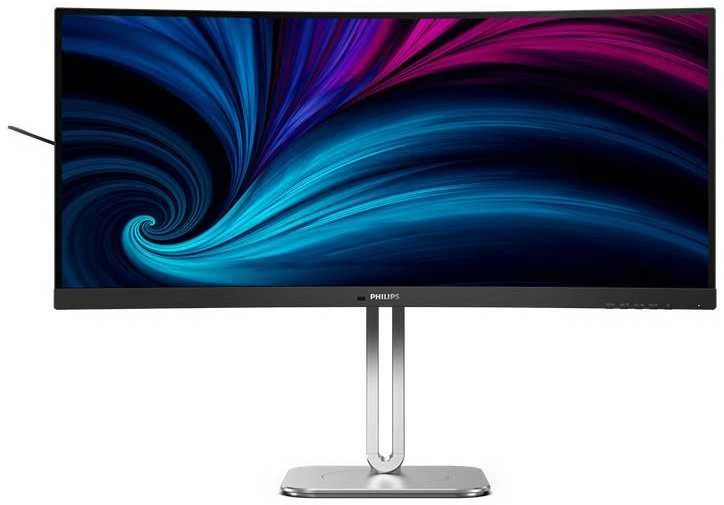 Monitorius PHILIPS 34B2U5600C/00 34 colių 3440x1440 120Hz VA lenktas/ 300  cd/m²/ HDMI 2.0 x 2, „DisplayPort“ 1.4 x 1, USB-C x 1