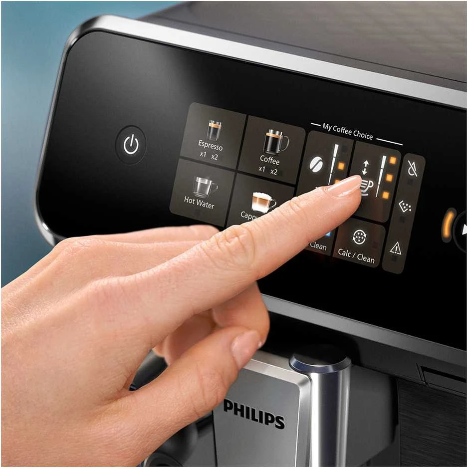 Philips | Espresso | EP2334/10 | Slėgis 15 bar | Su pieno plakikliu | Pilnai Automatinis | 1500 W | Juodas