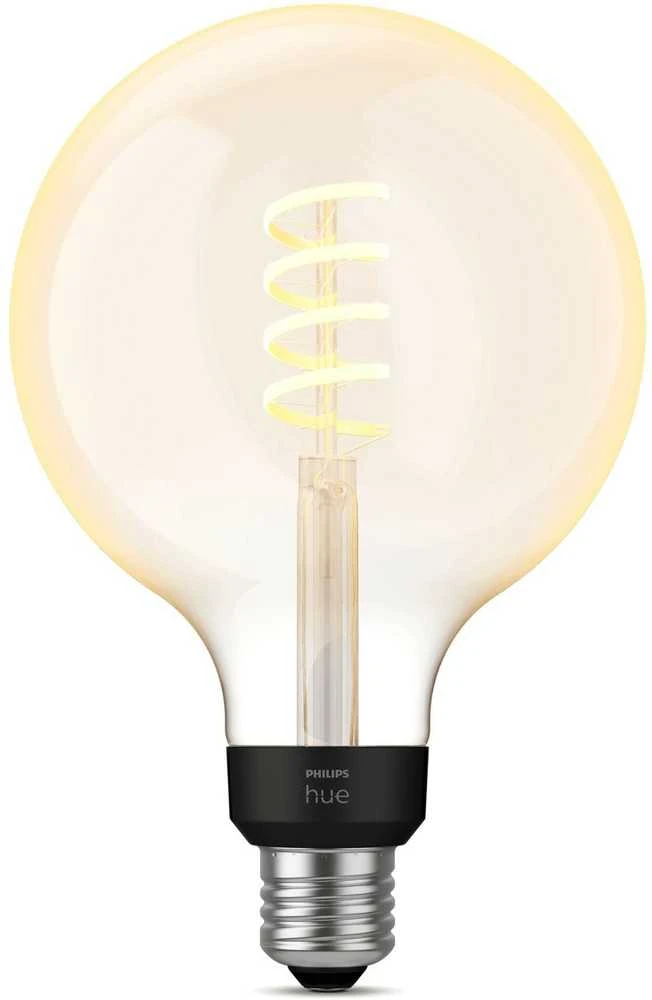 Philips Hue Baltas Ambiance LED G125 lempa E27 Zigbee, Bluetooth