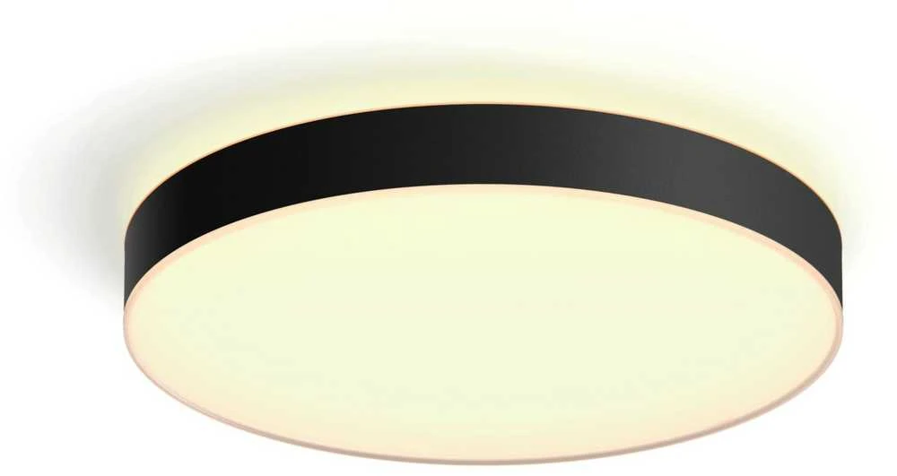 Lubinis šviestuvas Philips Hue Enrave juoda XL lubų lempa