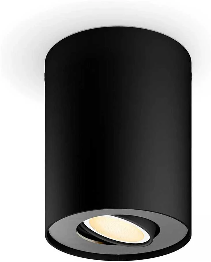 Philips Hue Baltas Ambiance Pillar Einzelspot juodas • Erweiterung