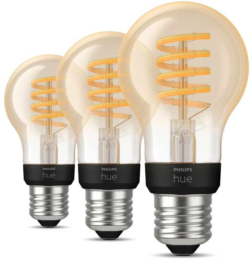 Philips Hue Baltas Ambiance E27 Filament 3erPack