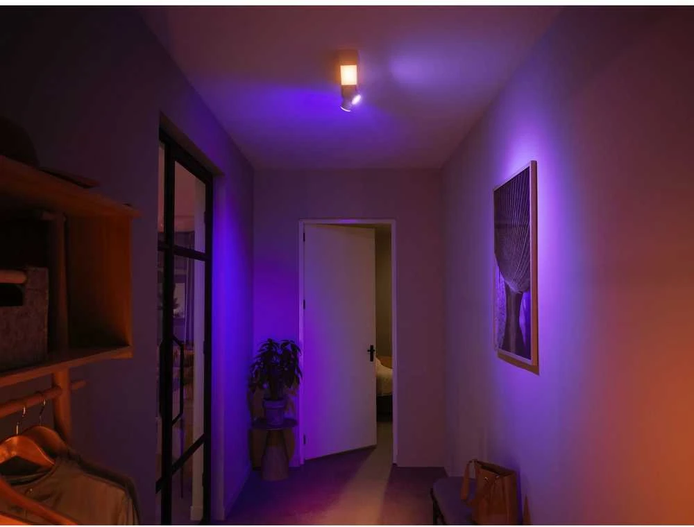 Nezatříděno Philips Hue Baltas & Color Ambiance Centris lubinis šviestuvas baltas • 2 taškų
