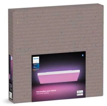Lubinis šviestuvas Philips Hue Baltas & Col. Amb. Datura 600x600mm lubinė lempa