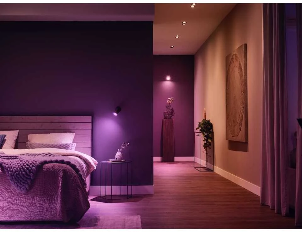 Philips Hue Smart Spotlight | GU10 | 4,2 W | Baltas ir spalvota šviesa