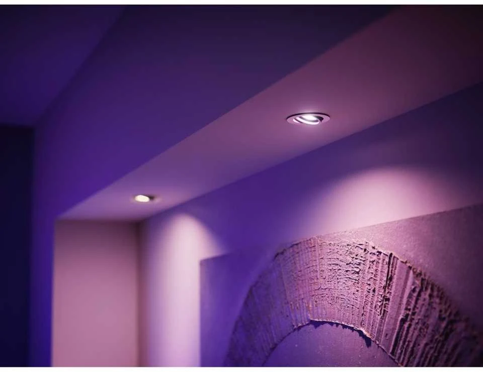 Philips Hue Smart Spotlight | GU10 | 4,2 W | Baltas ir spalvota šviesa