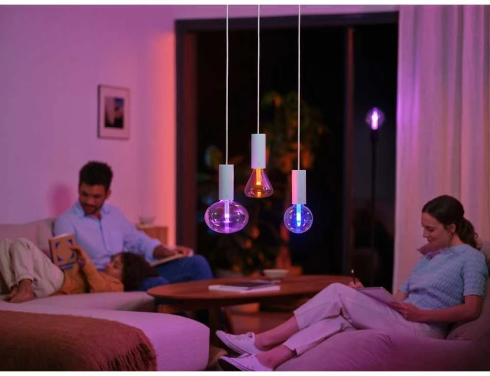„Philips Hue WCA Lightguide Triangle“ | E27 | 6,8 W | Baltas ir spalvota šviesa