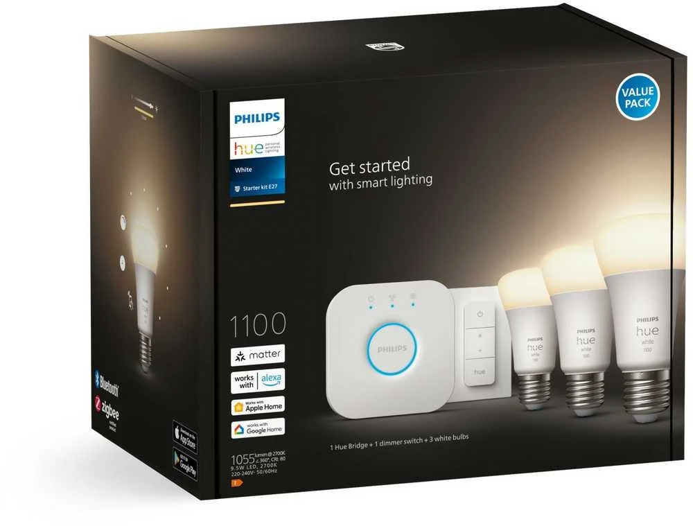 Philips Hue Pradžios rinkinys E27