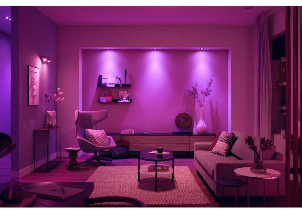 Philips Hue Baltas&Col. Amb.Centura Einbausp 3flg alum 3x4.2W