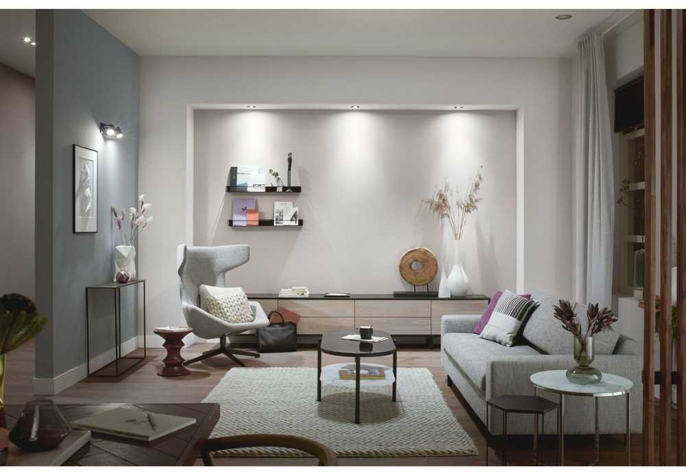 Philips Hue Baltas&Col. Amb.Centura Einbausp 3flg alum 3x4.2W
