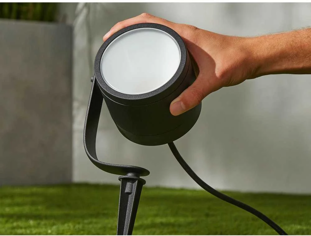 Philips Hue Lily XL juoda 1x15W