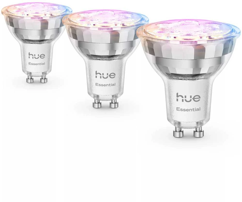 „Philips Hue Essential“ GU10 išmanusis prožektorius 4,7 W - 3 vnt.