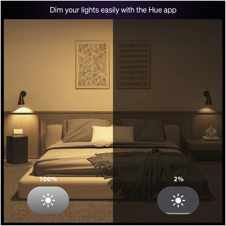 „Philips Hue Essential“ GU10 išmanusis prožektorius 4,7 W - 3 vnt.