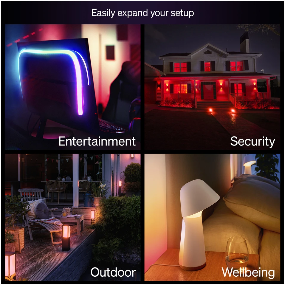 „Philips Hue Essential“ GU10 išmanusis prožektorius 4,7 W - 3 vnt.