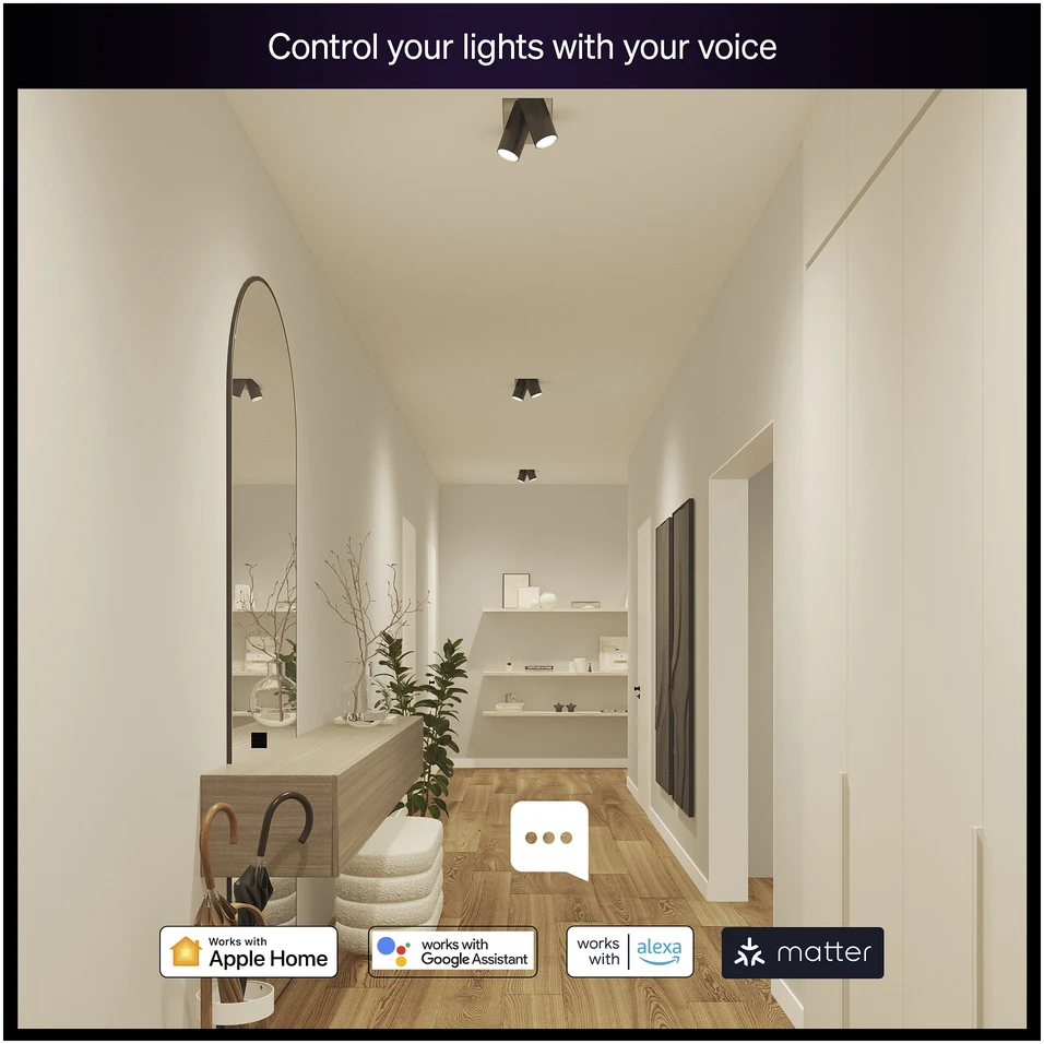 „Philips Hue Essential“ GU10 išmanusis prožektorius 4,7 W - 3 vnt.