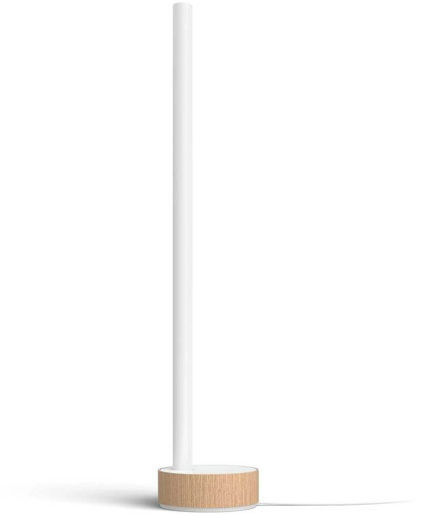 Stalo gradientinis šviestuvas Philips Hue Signe Oak, Baltos spalvos
