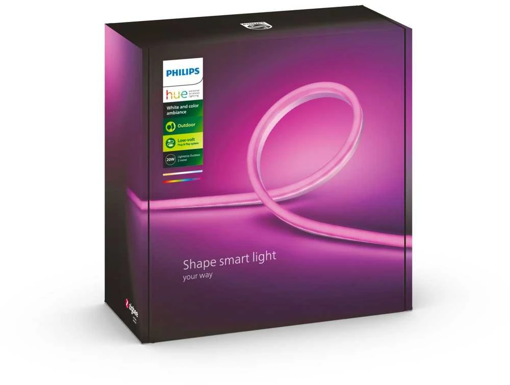 LED šviesa PHILIPS Smart Lightstrip19 W|Bluetooth|Balta|929002289002