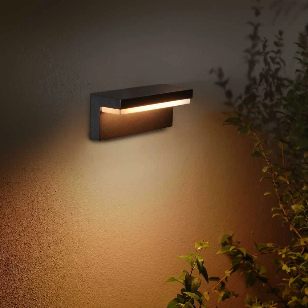 Sieninis šviestuvas Philips Hue Nyro kinkiet juodas 1x13.5 W