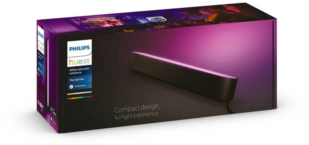 Philips Hue Šviestuvų juostos Play ilginamosios sekcijos komplektas (Baltas ir spalvotas)