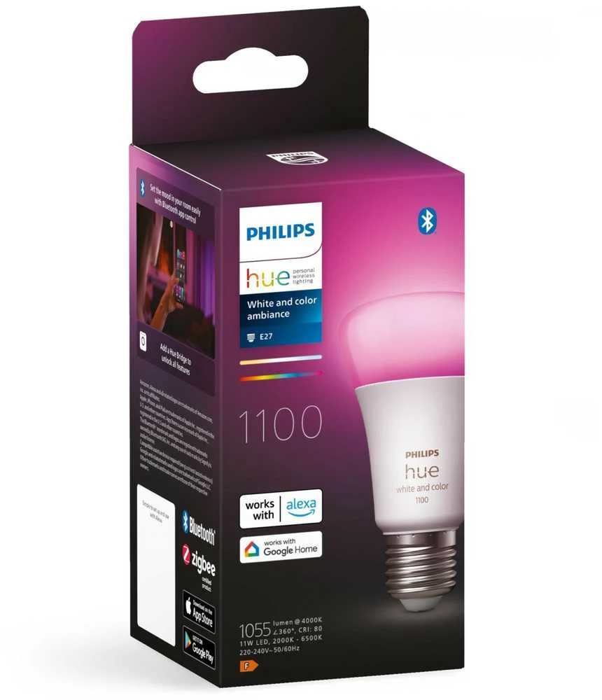 Philips Hue WCA 9W A60 E27