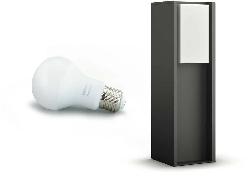 Philips Hue Stulpinis lauko šviestuvas Turaco (Baltos šviesos)
