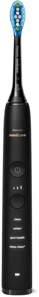 Elektriniai dantų šepetėliai Philips Sonicare DiamondClean 9000, HX9914/57, 2 vnt. (juodas ir baltas)