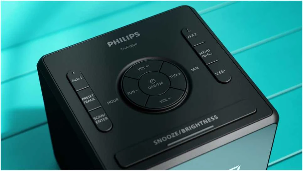 Radijo žadintuvas Philips TAR4600/10 clock radio