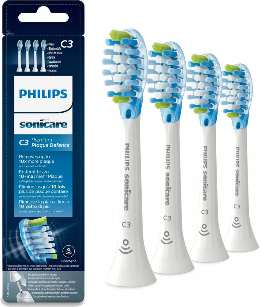 Philips Standartinės „Sonic“ dantų šepetėlio galvutės HX9044/17