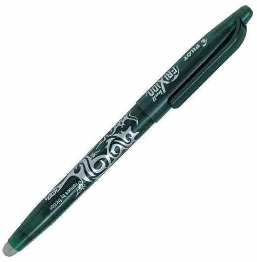 Pilot Pen Gelinis rašiklis Pilot Frixion Ball, 0.7mm, su trintuku, žalios spalvos